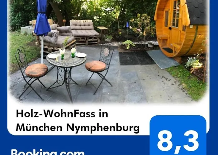 Holz-Wohnfass in München-Nymphenburg