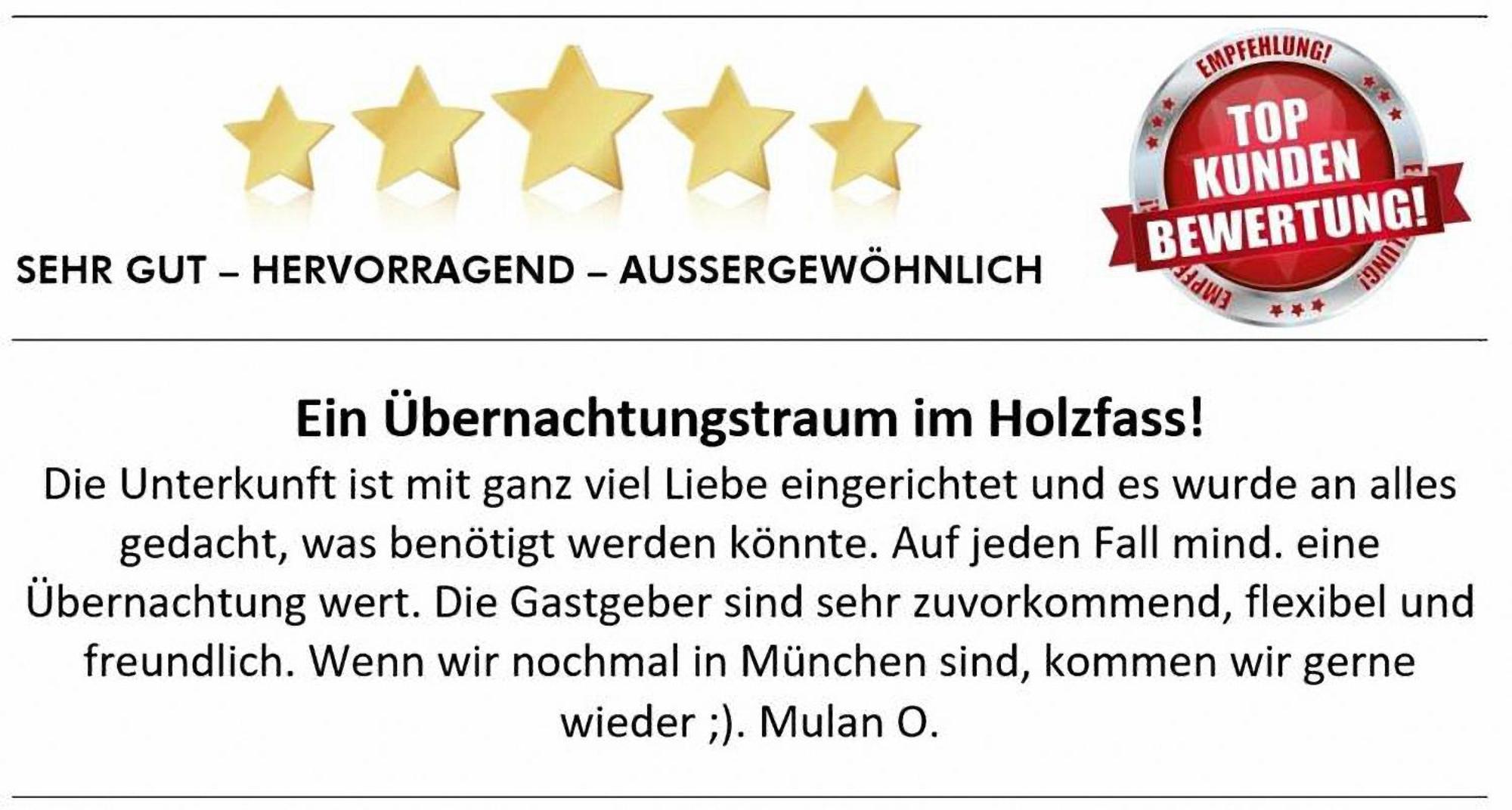Holz-wohnfass In Muenchen-nymphenburg Appartement München